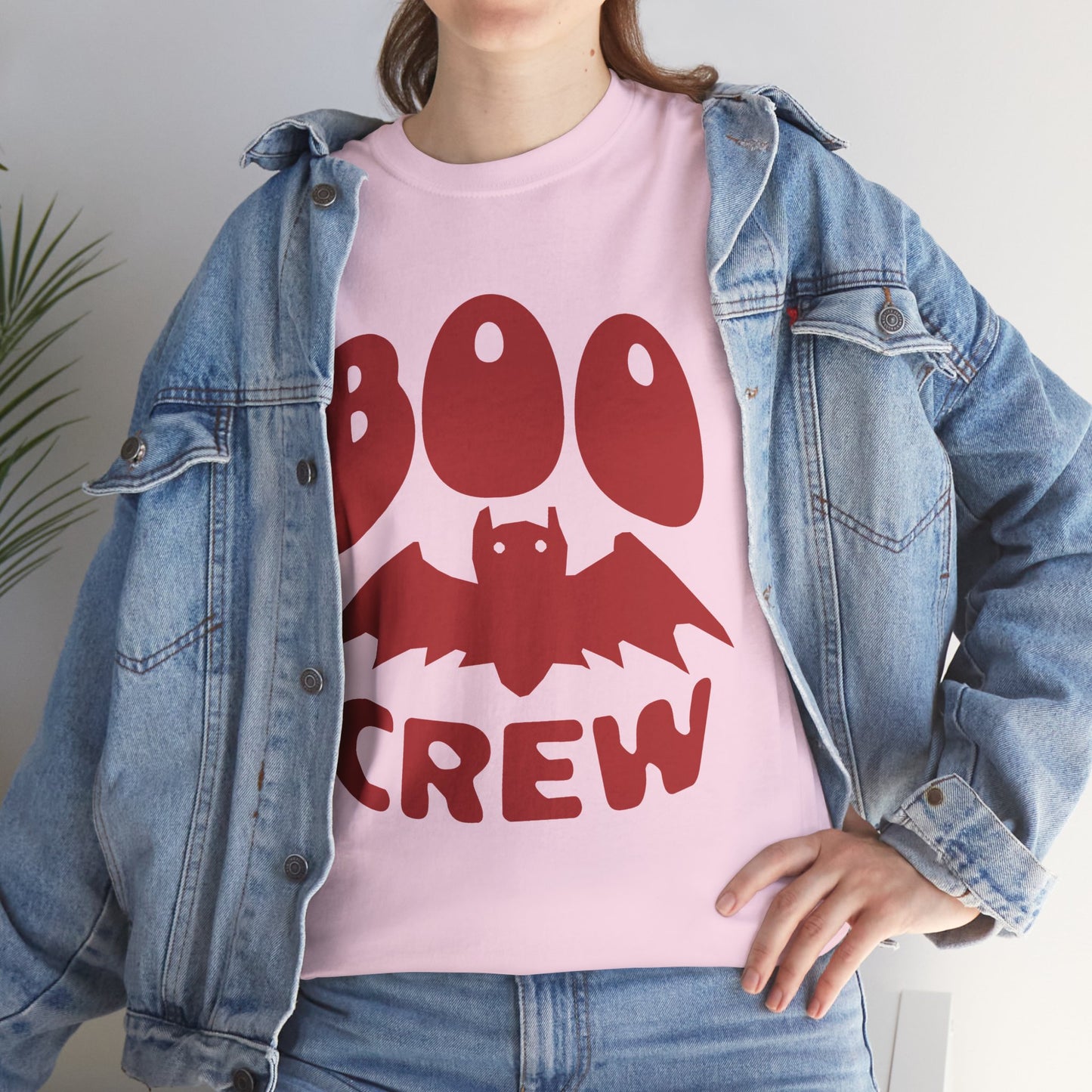 Groovy Halloween T-Shirt, Boo Crew Bat Graphic Tee, Retro Bubble Font Streetwear Shirt, Spooky Season Gift