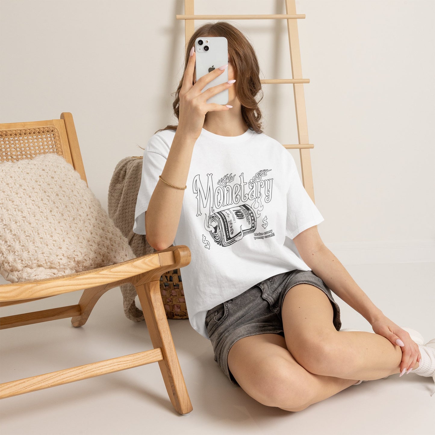 Money Roll T-Shirt, Monetary Flame Graphic Tee, Cash Streetwear Shirt, Hustle Culture Gift