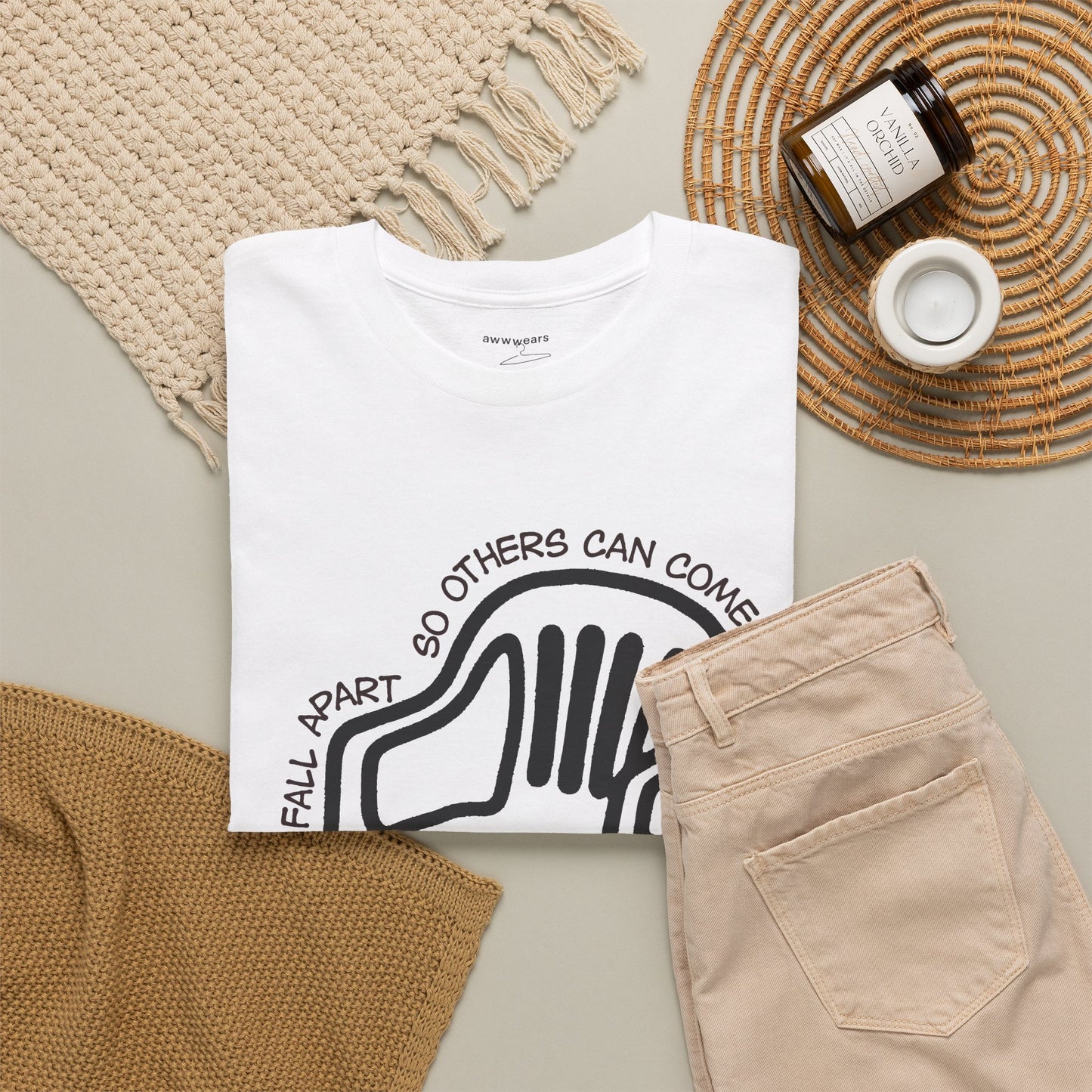 Solid Company T-Shirt, Broken Chair Quote Graphic Tee, Hand Drawn Streetwear Shirt, Motivational Aesthetic Gift