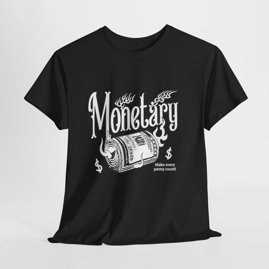 Money Roll T-Shirt, Monetary Flame Graphic Tee, Cash Streetwear Shirt, Hustle Culture Gift