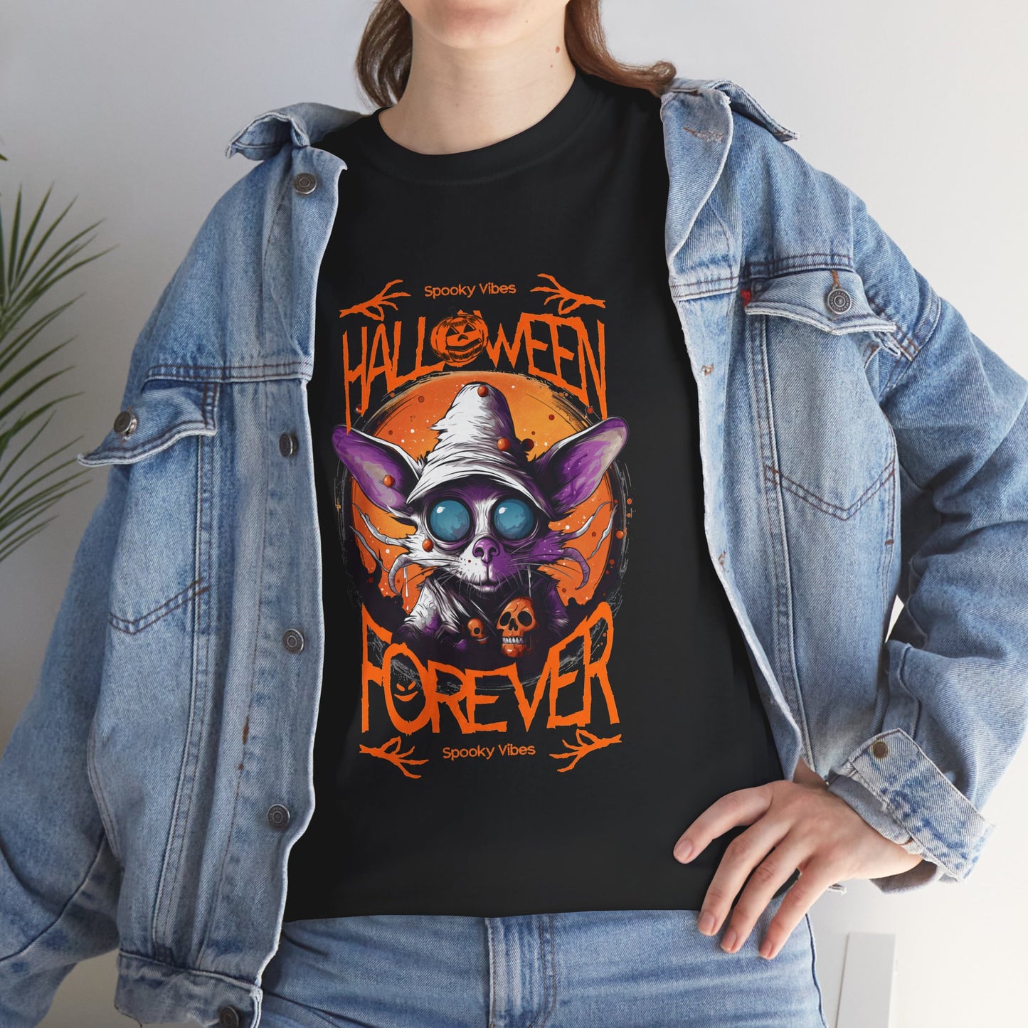 Spooky Botanical T-Shirt, Halloween Vintage Floral Graphic Tee, Gothic Autumn Streetwear Shirt, Nature Lover Gift